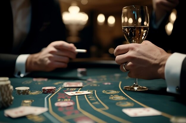 Live dealer game room with multiple camera angles
